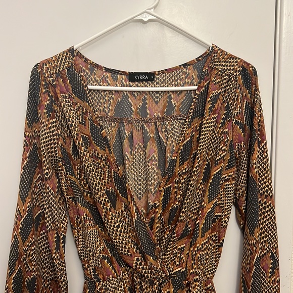 Snake print Romper - Picture 2 of 3